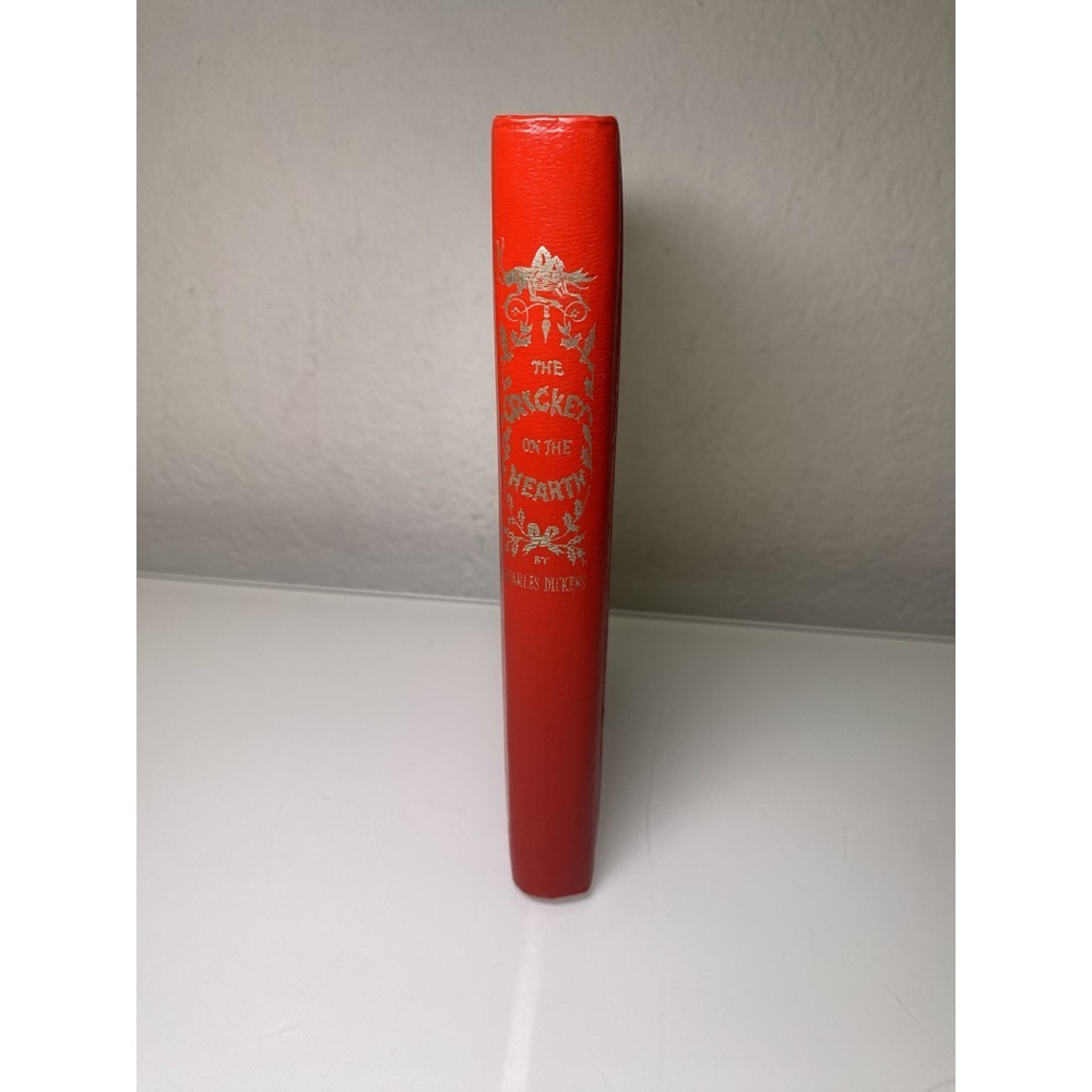 The Cricket on the Hearth, Charles Dickens, Leather Facs of 1846 First Edition - Picture 5 of 16